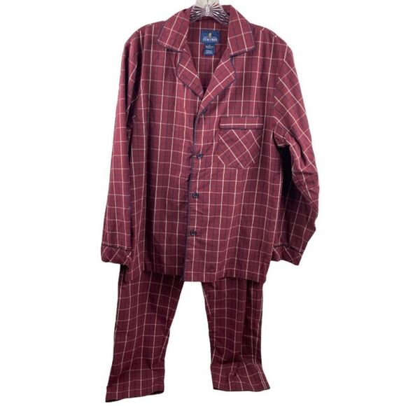 Stafford Long Sleeve Pajama Set S - Picture 2 of 8